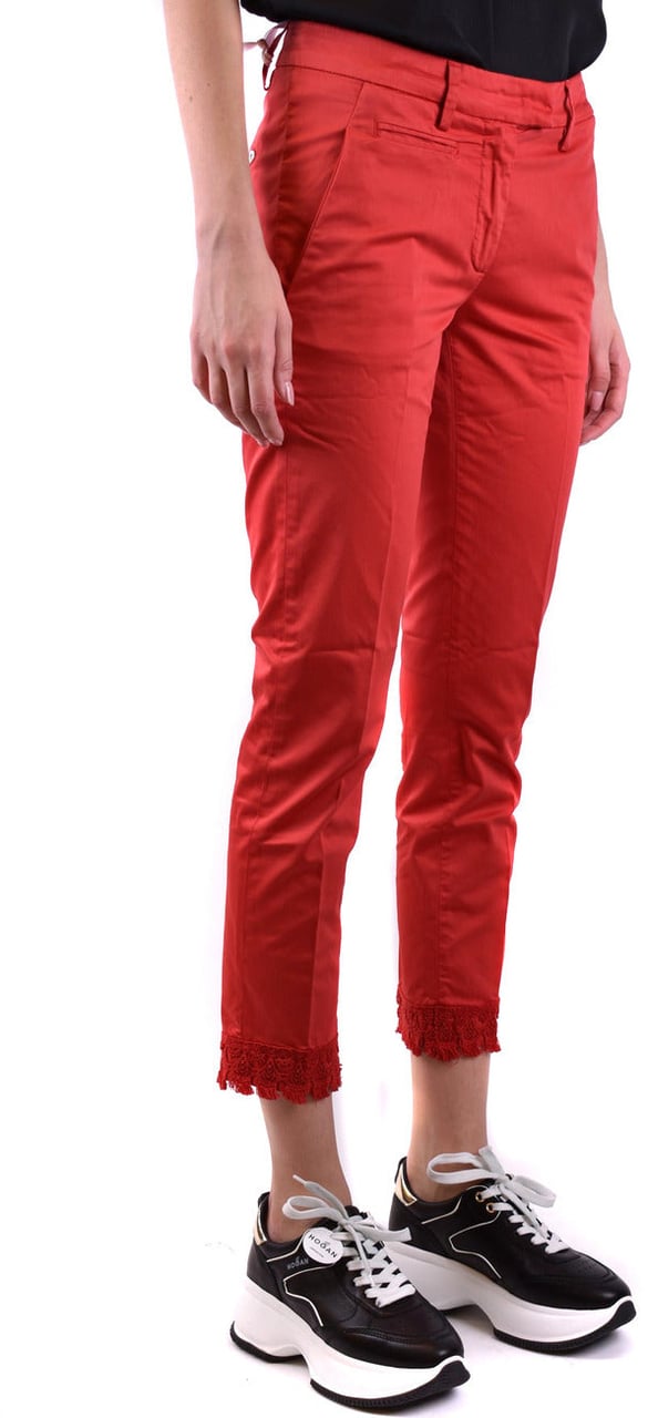 Dondup  Women Trousers Rood