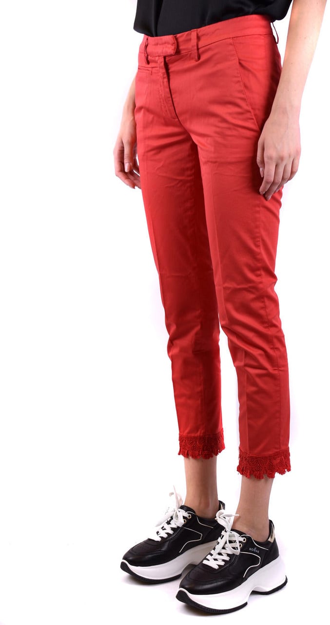 Dondup  Women Trousers Rood