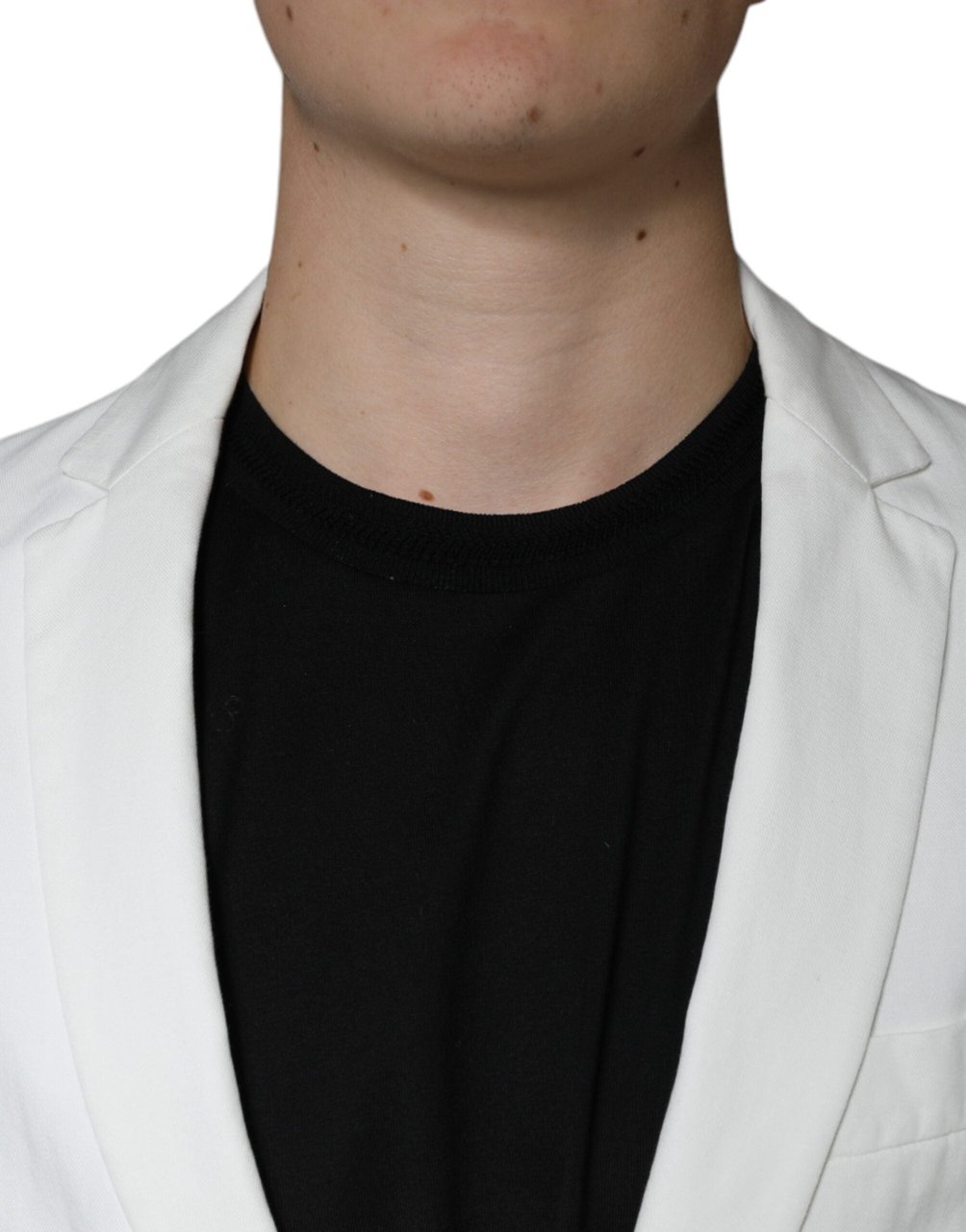 Dondup White Single Breasted One Button Dress Formal Blazer Wit