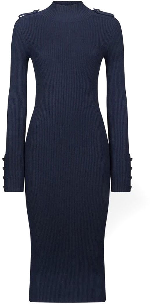 Dondup Dresses Blue Blauw
