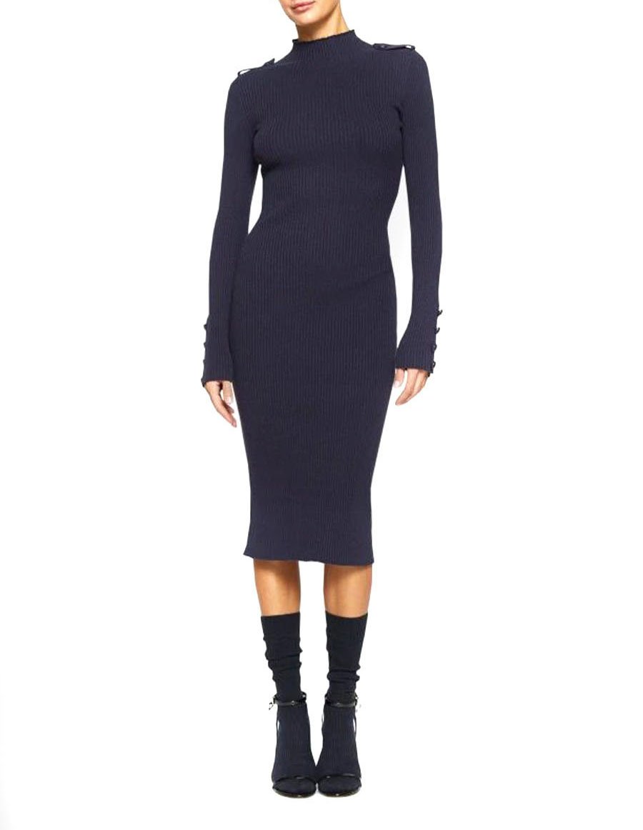 Dondup Dresses Blue Blauw