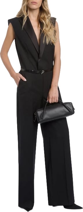 Dondup Trousers Nero Zwart