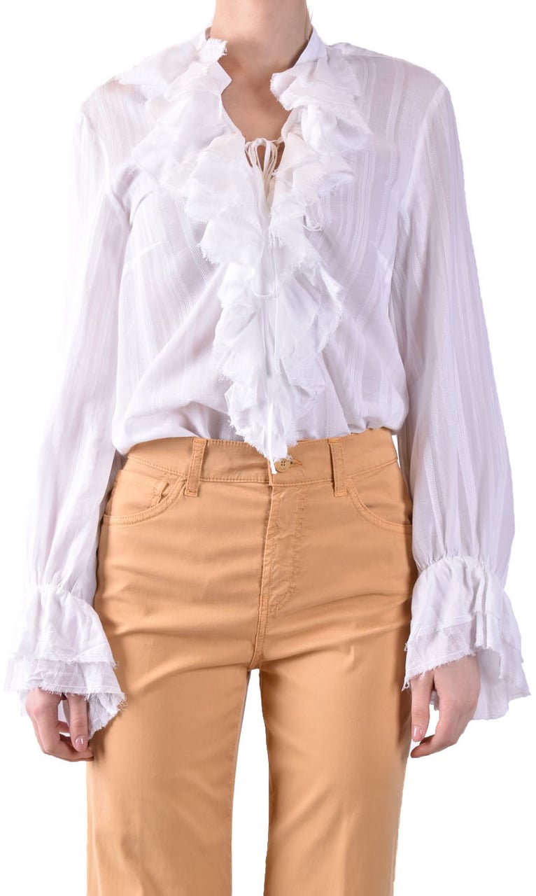 Dondup Shirts White Wit