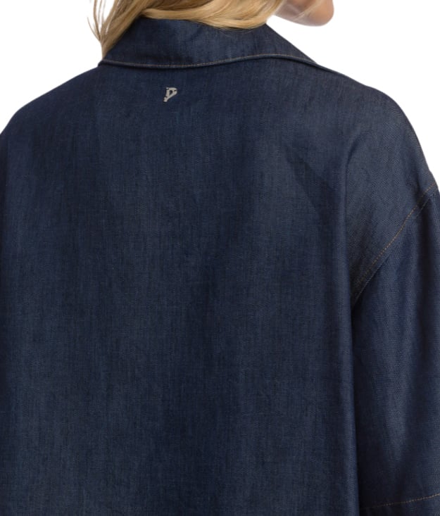Dondup Shirts Blu Navy
