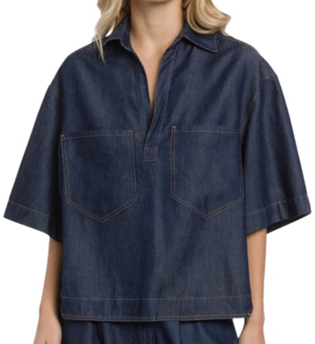 Dondup Shirts Blu Navy