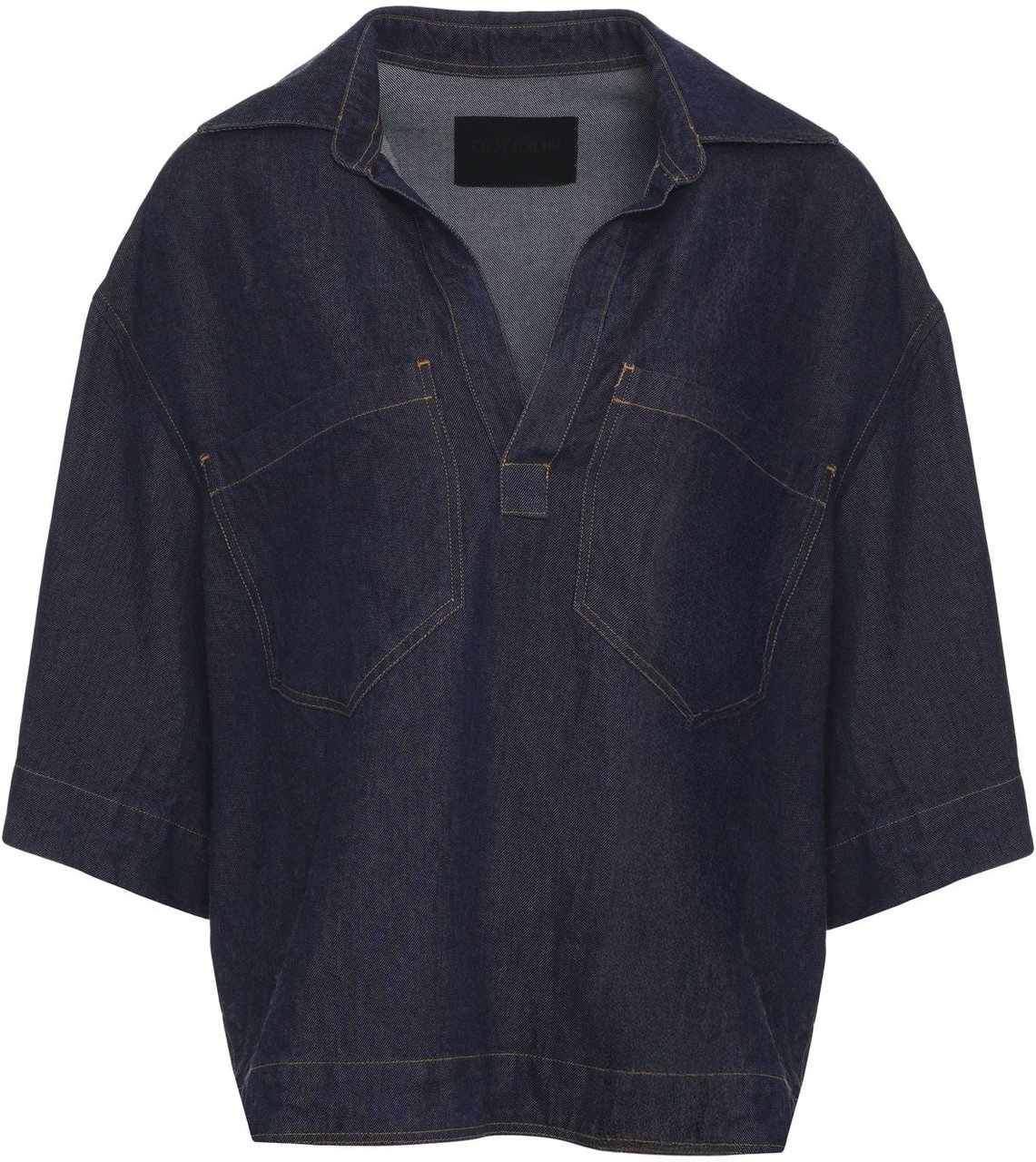 Dondup Denim blouse Blauw