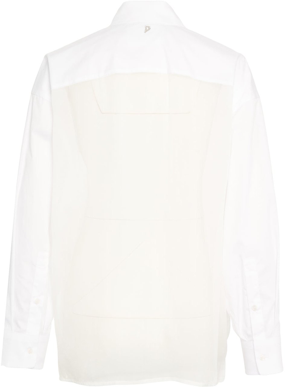 Dondup Cotton shirt Wit