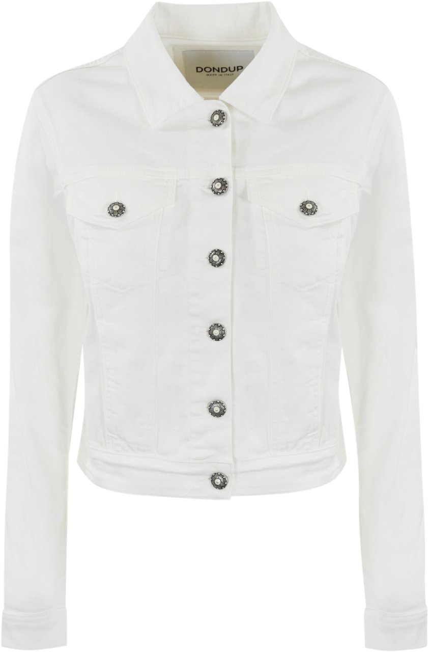 Dondup Coats White Wit