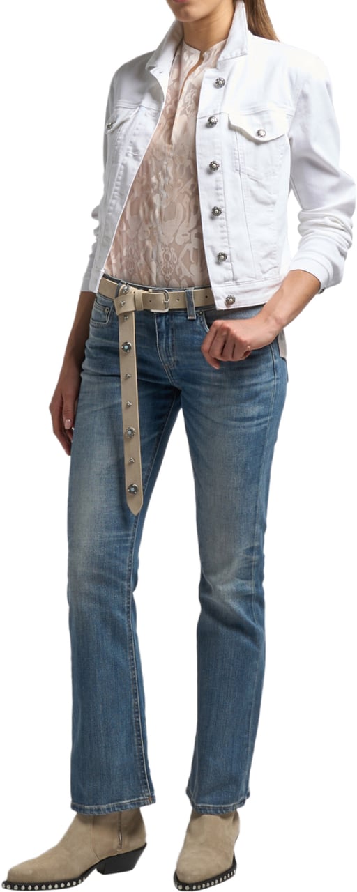 Dondup Coats White Wit