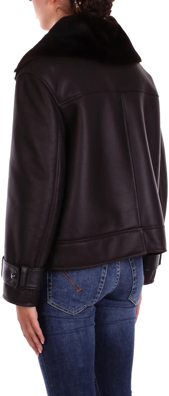 Dondup Coats Dark Brown Bruin