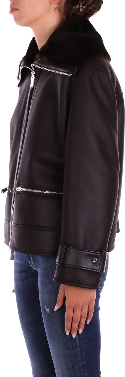 Dondup Coats Dark Brown Bruin