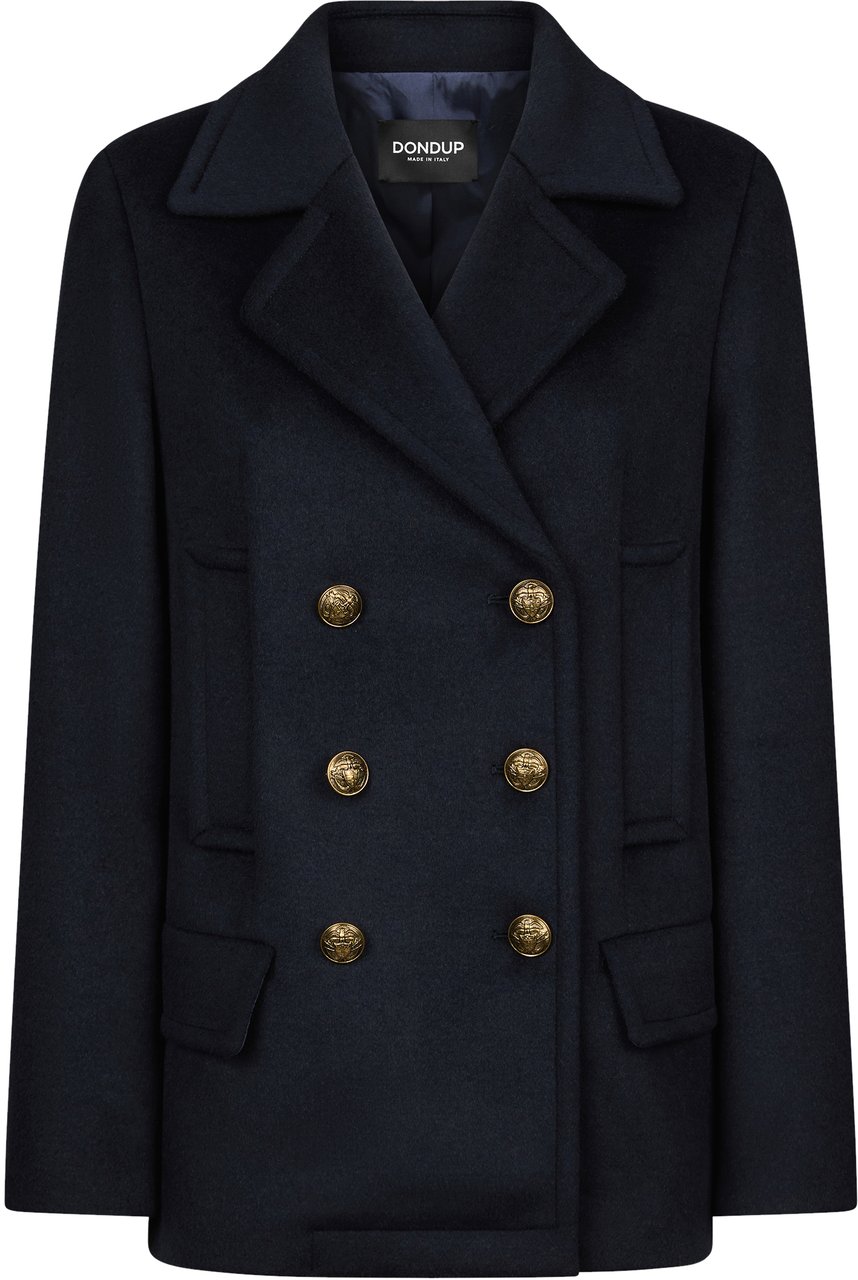 Dondup Coats Blue Blauw