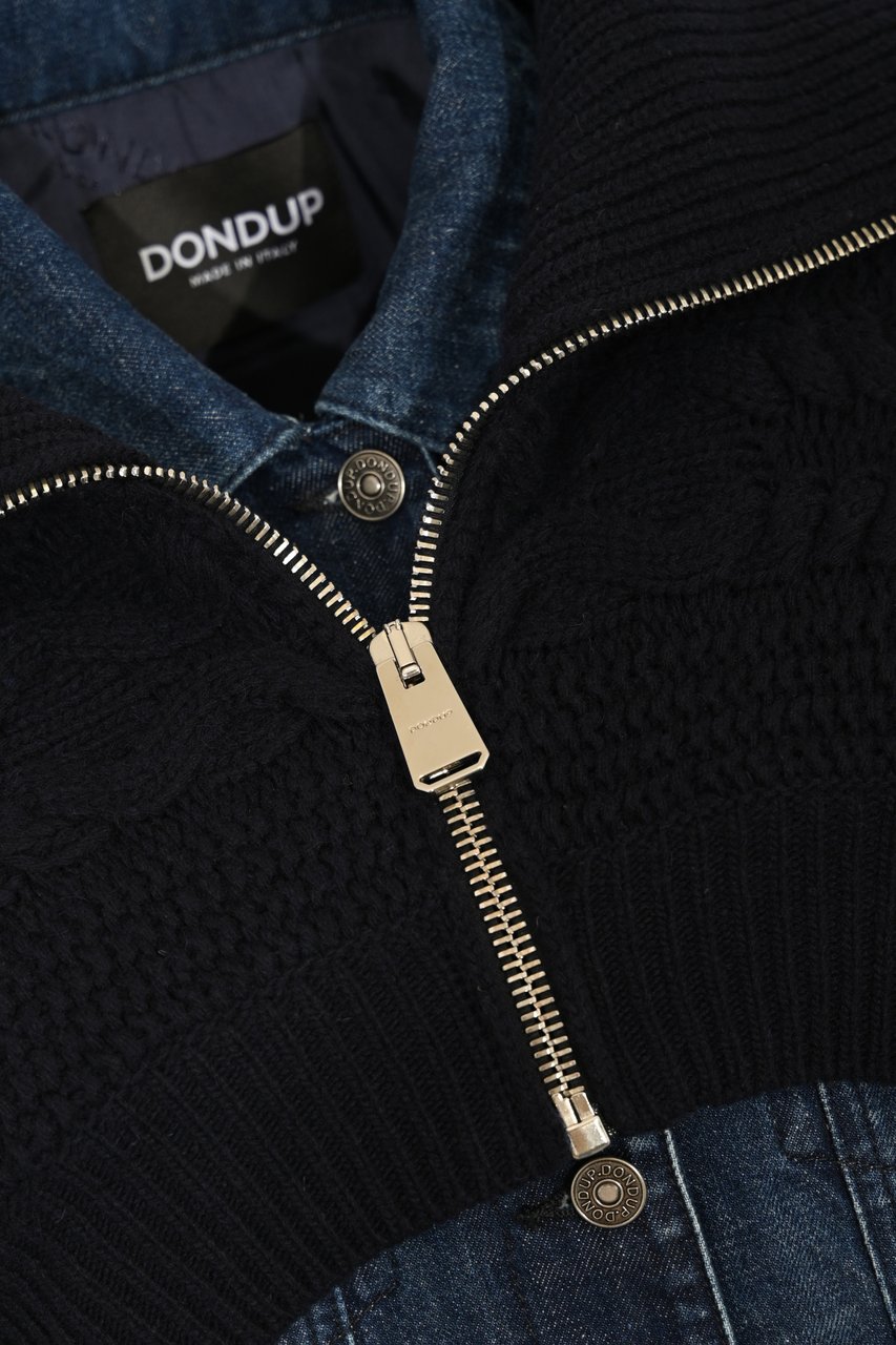 Dondup Coats Blue Blauw