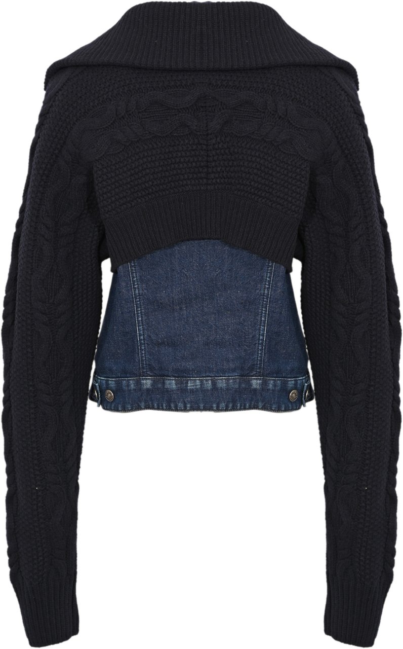 Dondup Coats Blue Blauw