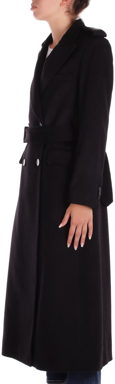Dondup Coats Black Zwart