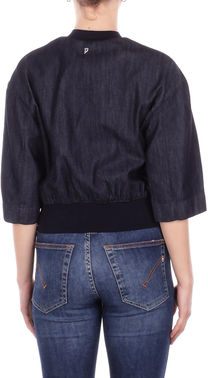 Dondup Coats Blue Navy