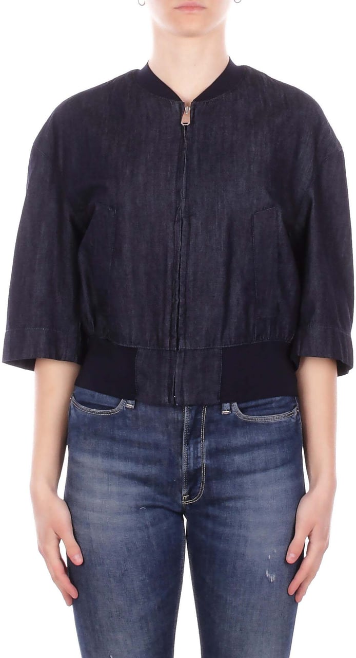 Dondup Coats Blue Navy