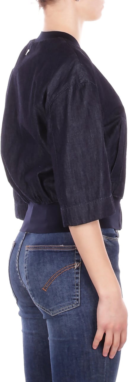 Dondup Coats Blue Navy