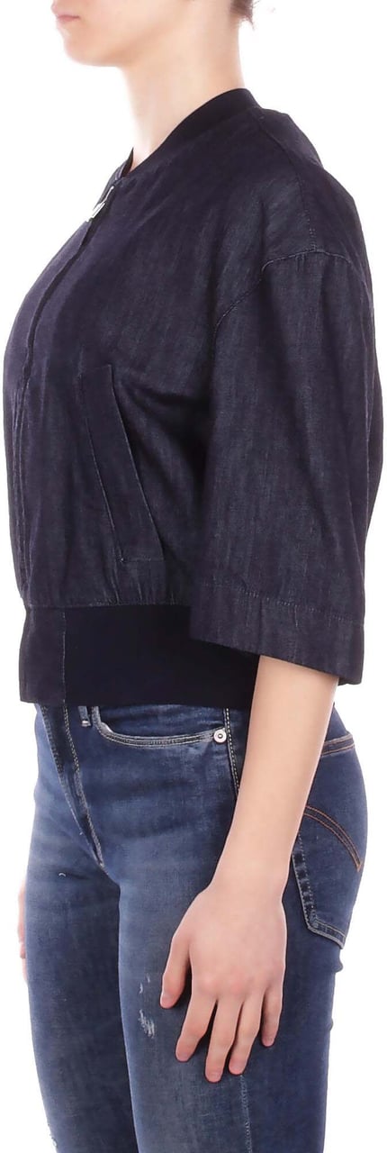 Dondup Coats Blue Navy