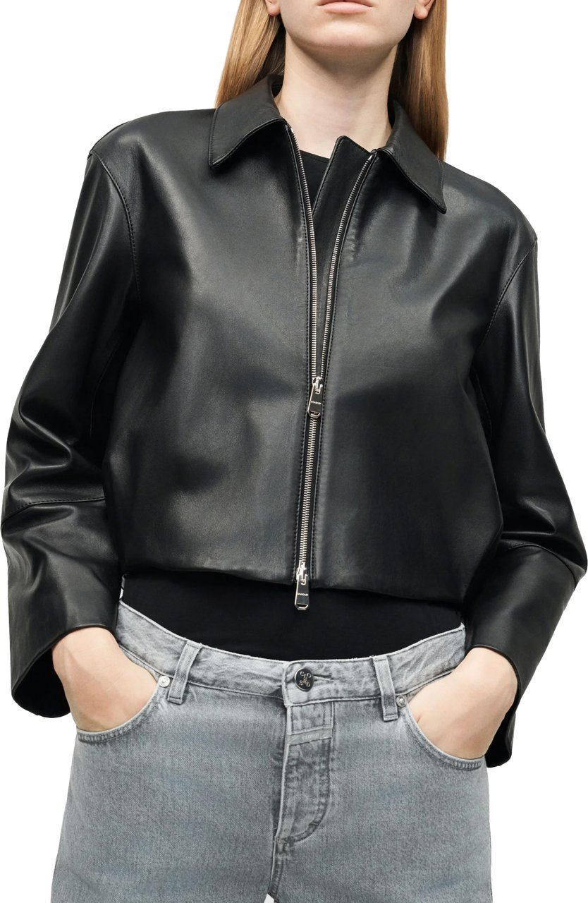 Dondup Coats Nero Zwart