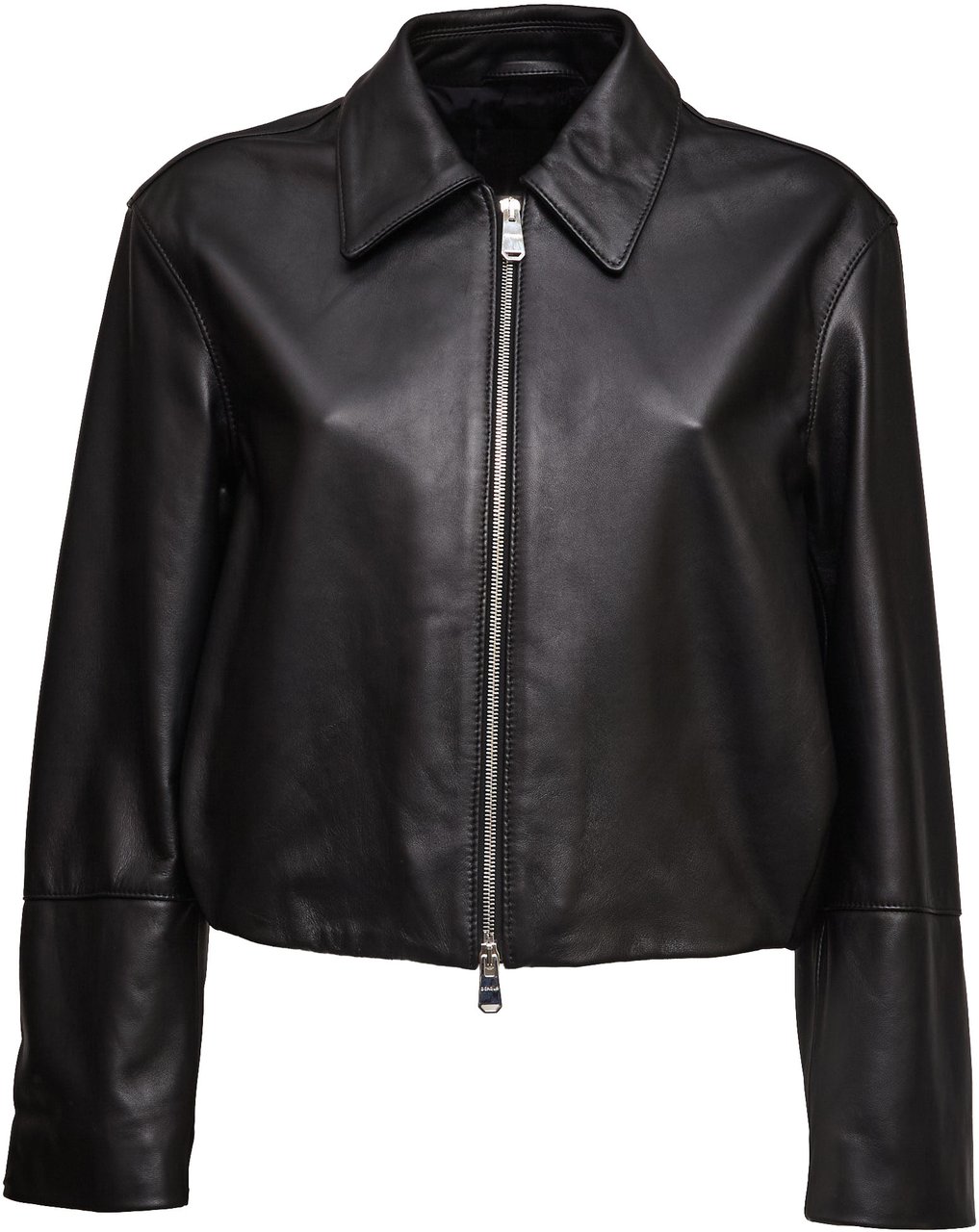 Dondup Giubbino In Nappa Regular Zwart