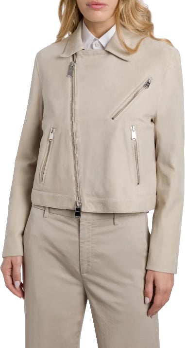 Dondup Coats Avena Latte Beige