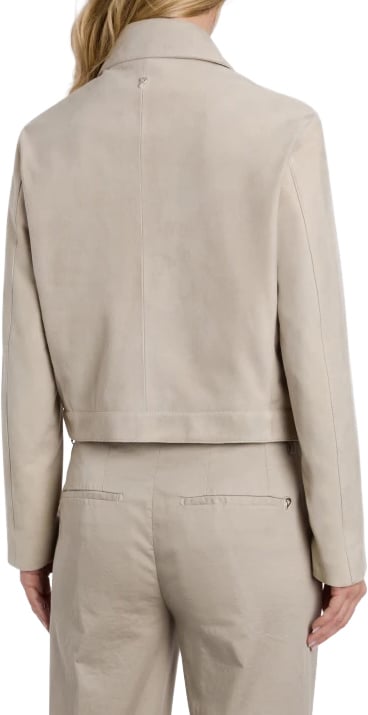 Dondup Coats Avena Latte Beige