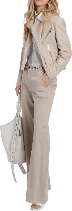 Dondup Coats Avena Latte Beige