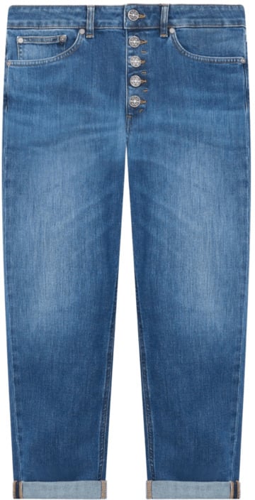 Dondup Dondup Jeans Denim Medio Chiaro Blauw