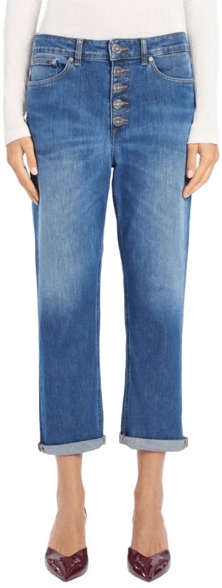 Dondup Dondup Jeans Denim Medio Chiaro Blauw