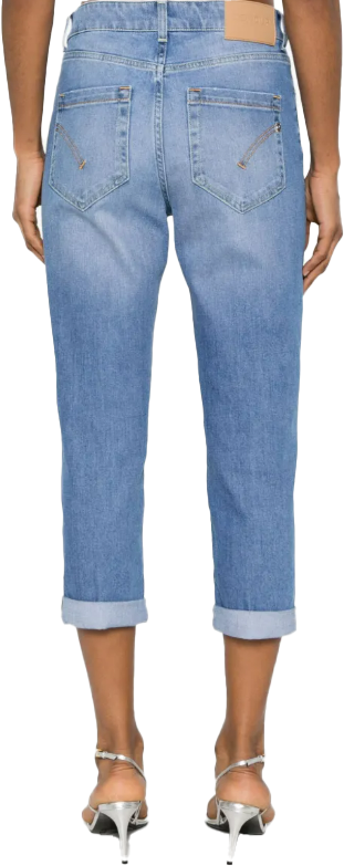 Dondup Trousers Blue Blauw