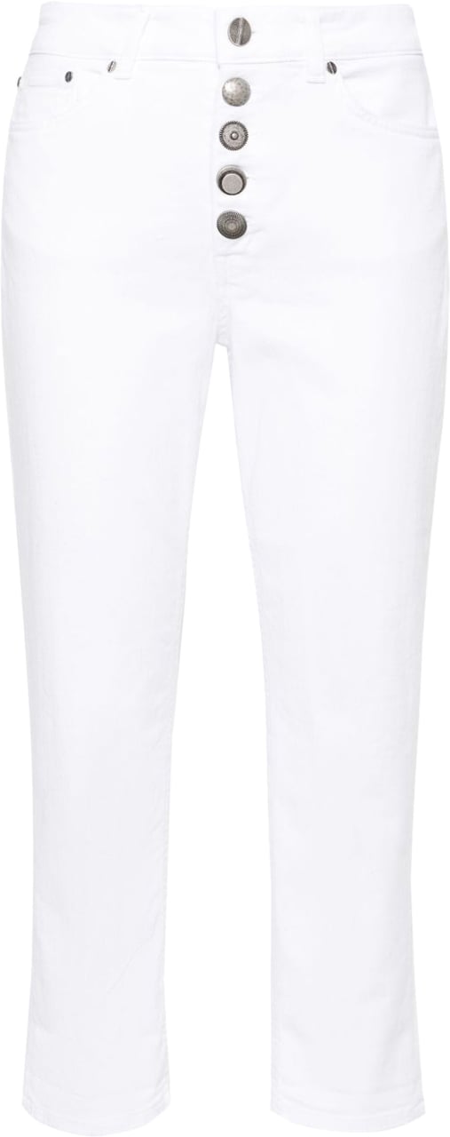 Dondup Jeans White Wit