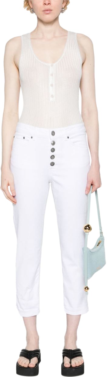 Dondup Jeans White Wit