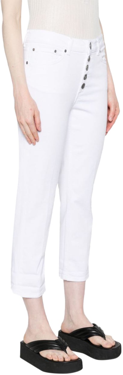 Dondup Jeans White Wit