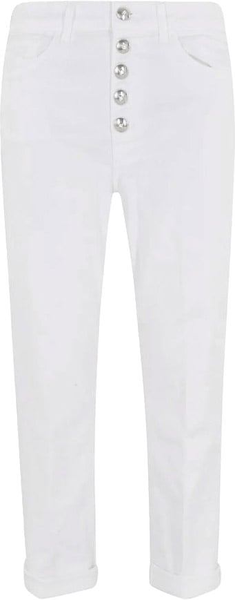 Dondup Jeans Bianco Wit