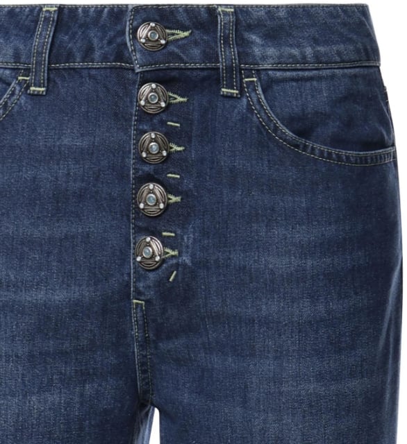 Dondup Trousers Blue Blauw