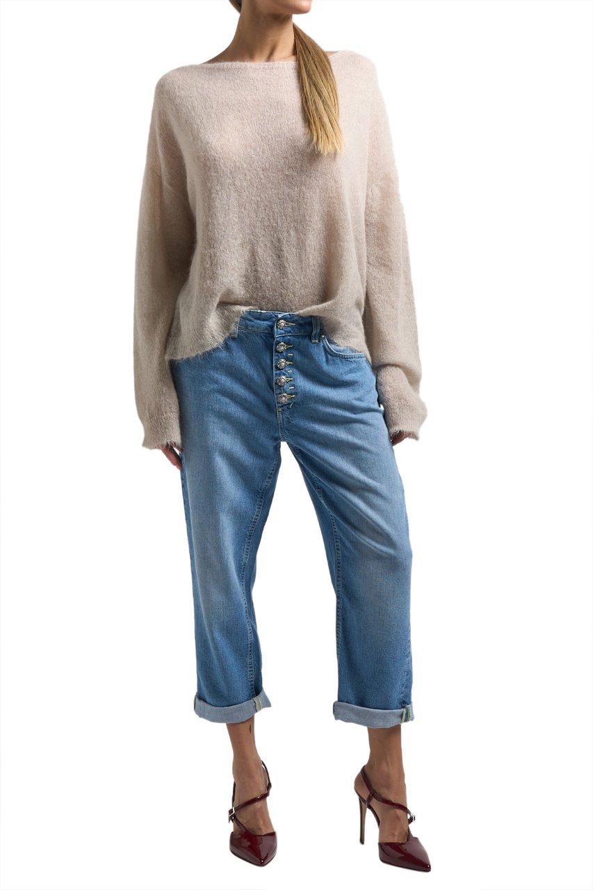 Dondup Trousers Blue Blauw