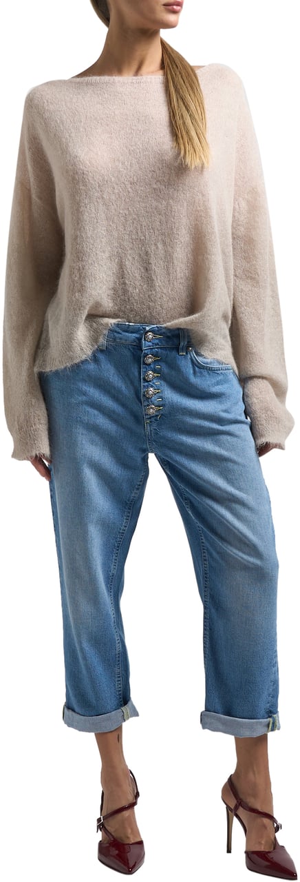 Dondup Trousers Blue Blauw