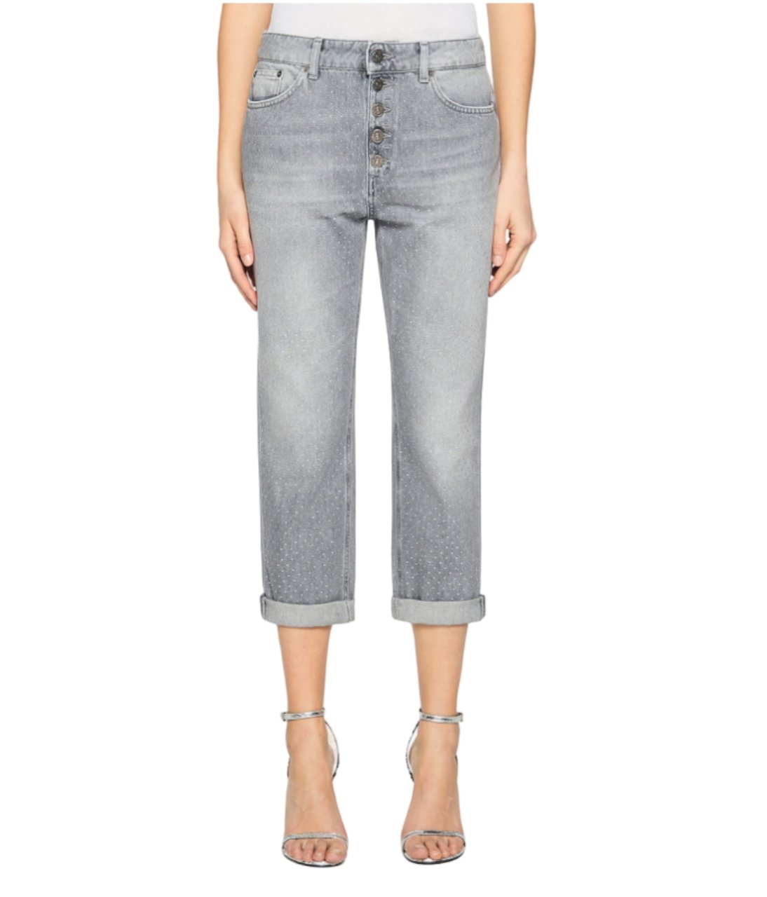 Dondup Jeans Grey Grijs