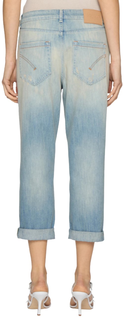 Dondup Trousers Blue Blauw