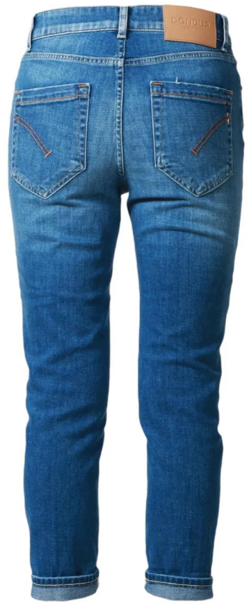 Dondup Trousers Blue Blauw