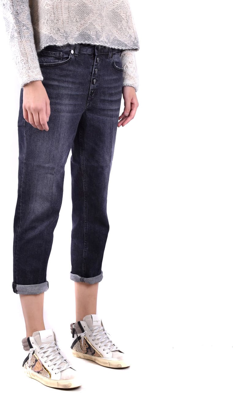Dondup Trousers Black Zwart