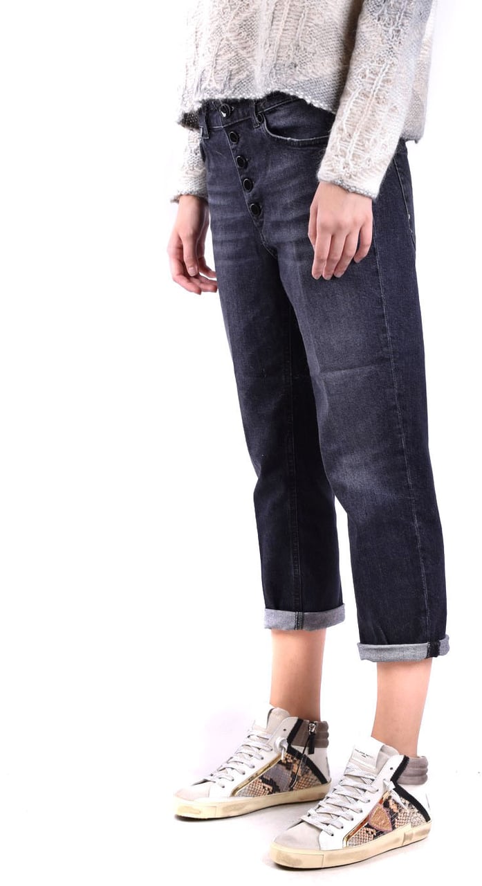 Dondup Trousers Black Zwart