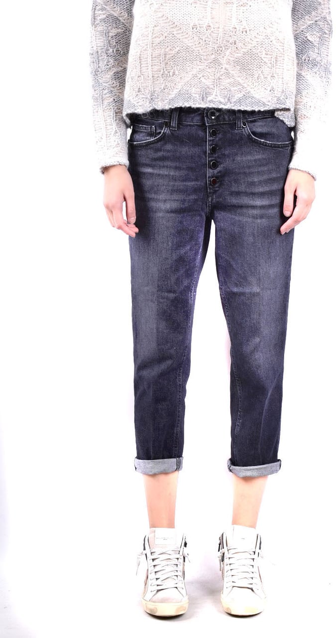 Dondup Trousers Black Zwart