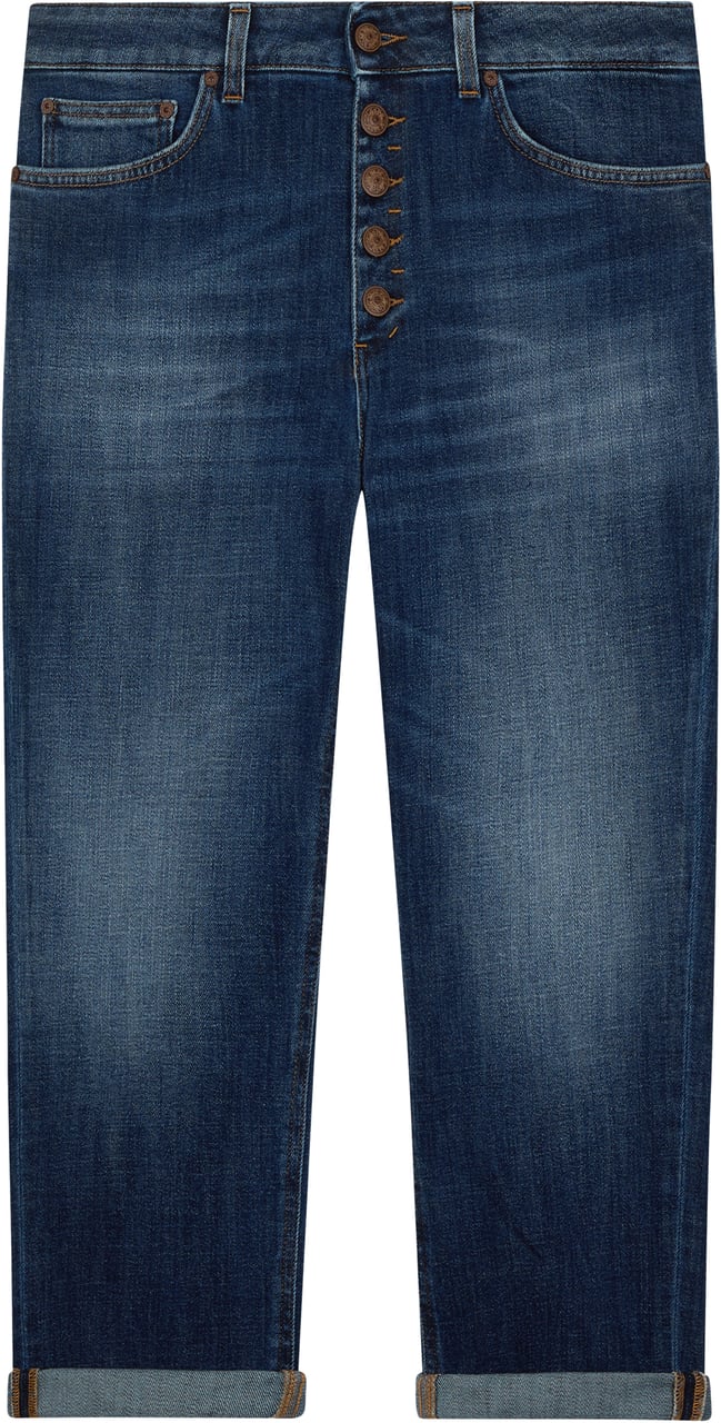 Dondup Trousers Blue Blauw