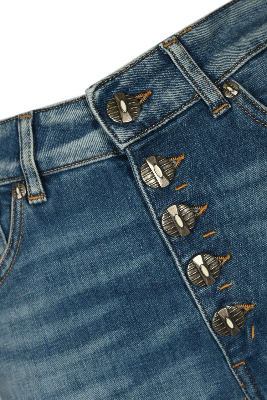 Dondup Trousers Blue Blauw