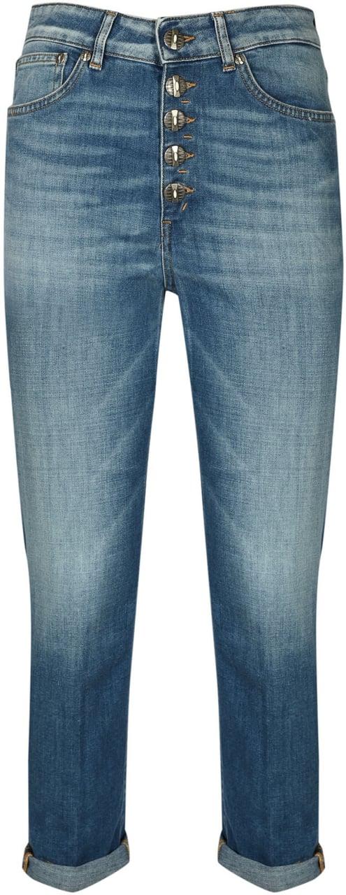 Dondup Trousers Blue Blauw