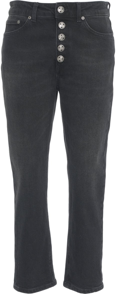 Dondup Boyfriend jeans 'Koons' Zwart