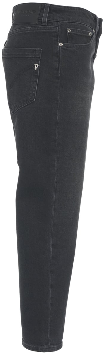 Dondup Jeans boyfriend 'Koons' Zwart