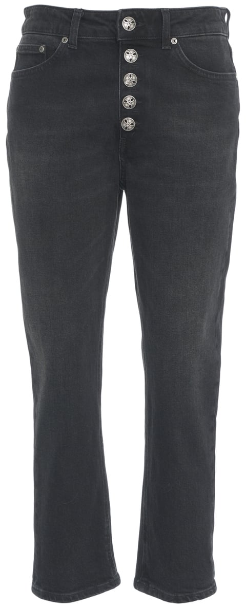 Dondup Jeans boyfriend 'Koons' Zwart
